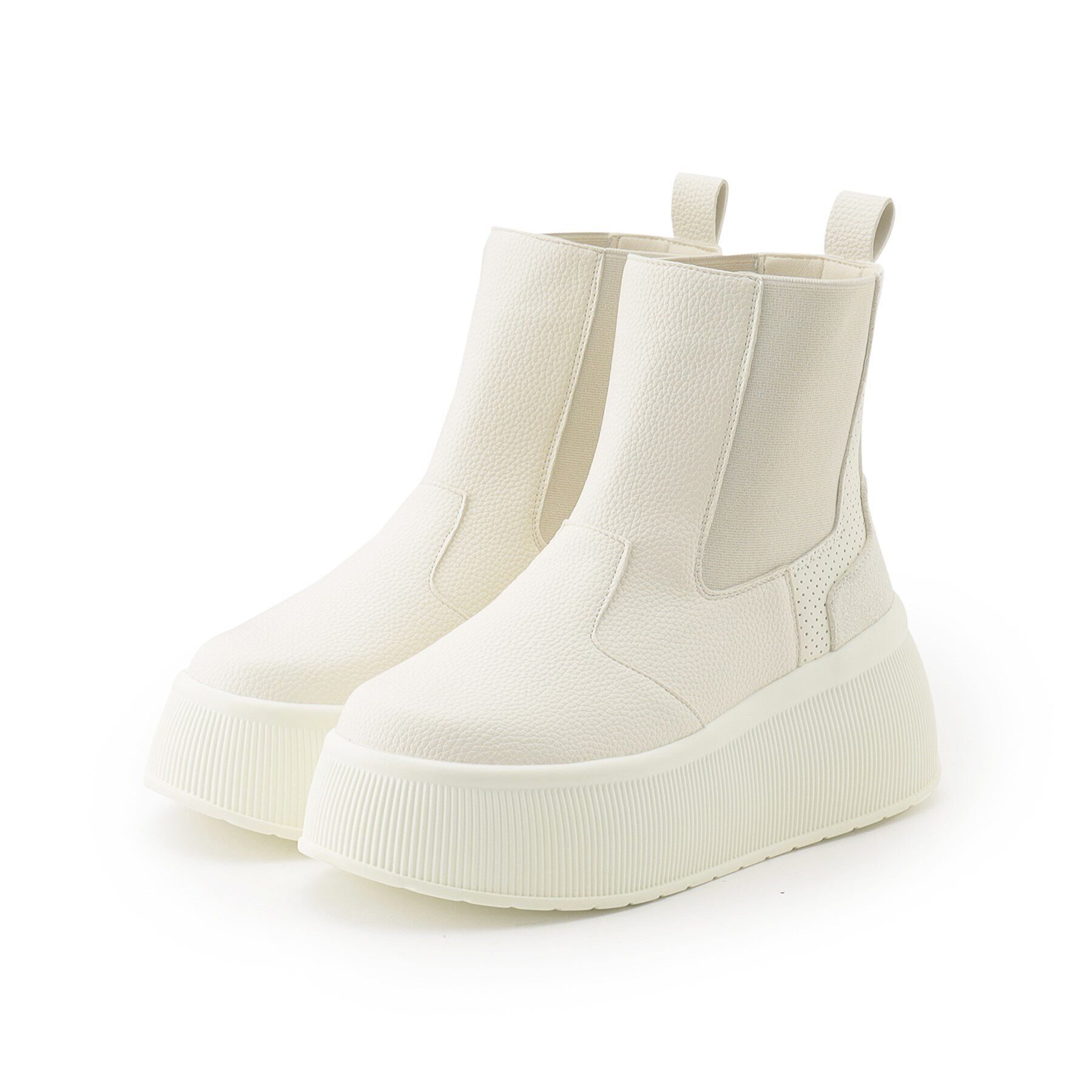 csT&P「厚底サイドゴアブーツ」|ショートブーツ|ｱｲﾎﾞﾘｰ(004)