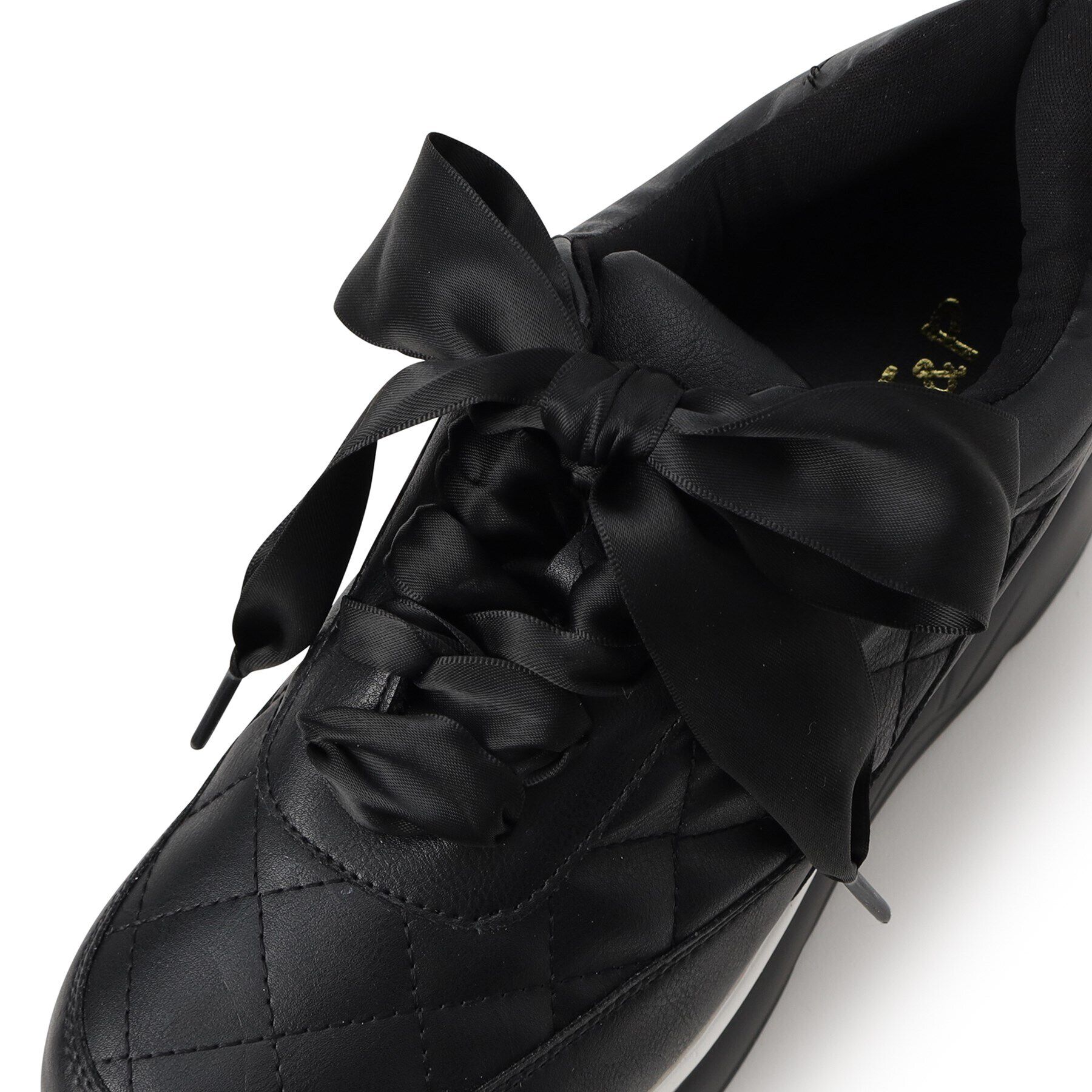 csT&P「厚底キルティングリボン2WAYスニーカー」|スニーカー|