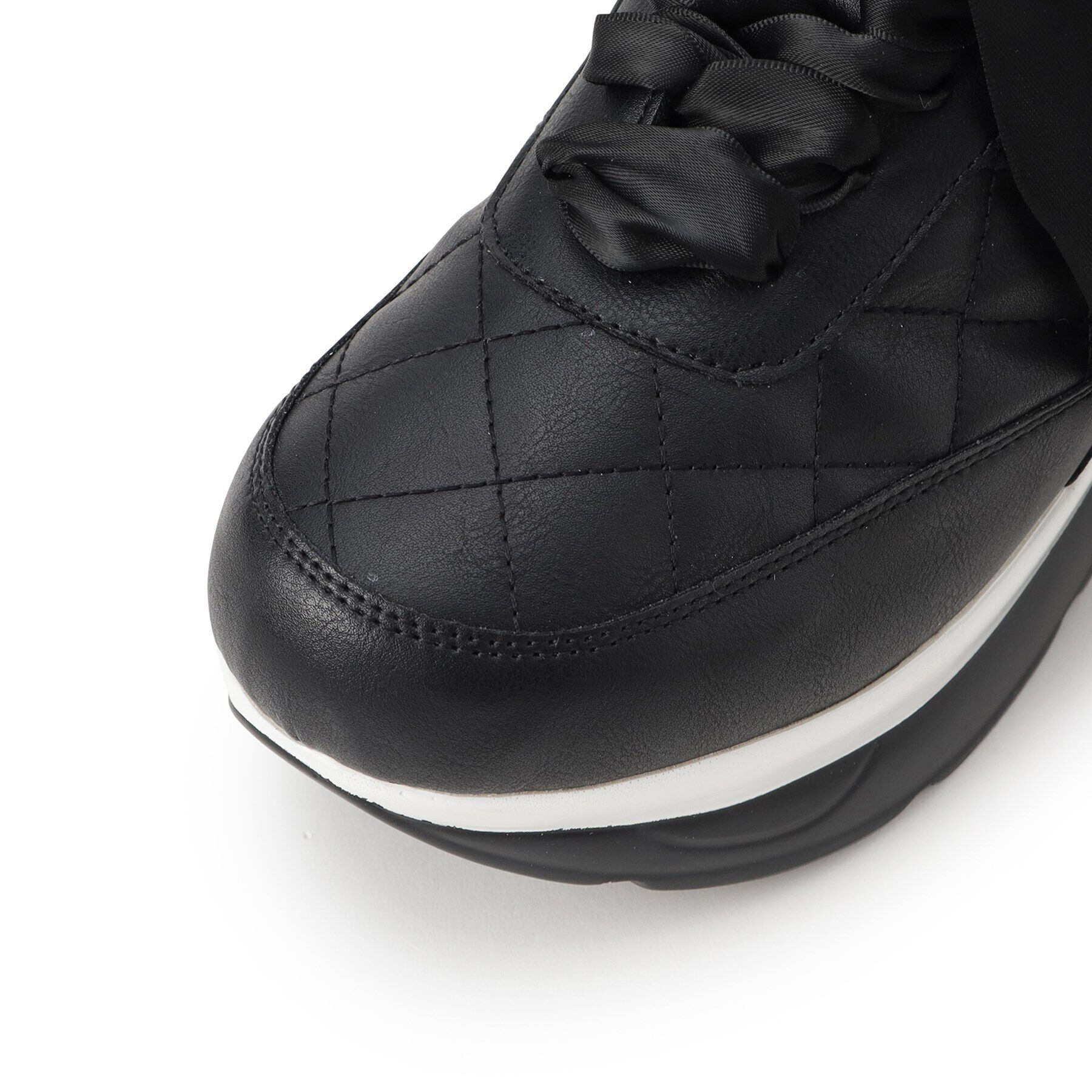 csT&P「厚底キルティングリボン2WAYスニーカー」|スニーカー|