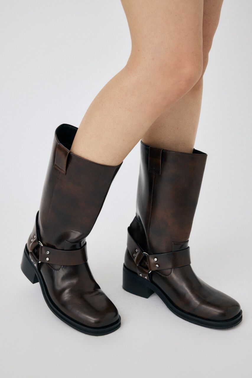 MOUSSY「BUCKLE ブーツ」|その他|BRN