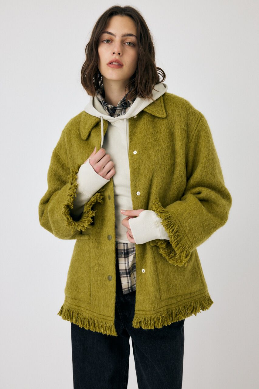 MOUSSY「MIX シャツジャケット」|その他|KHA