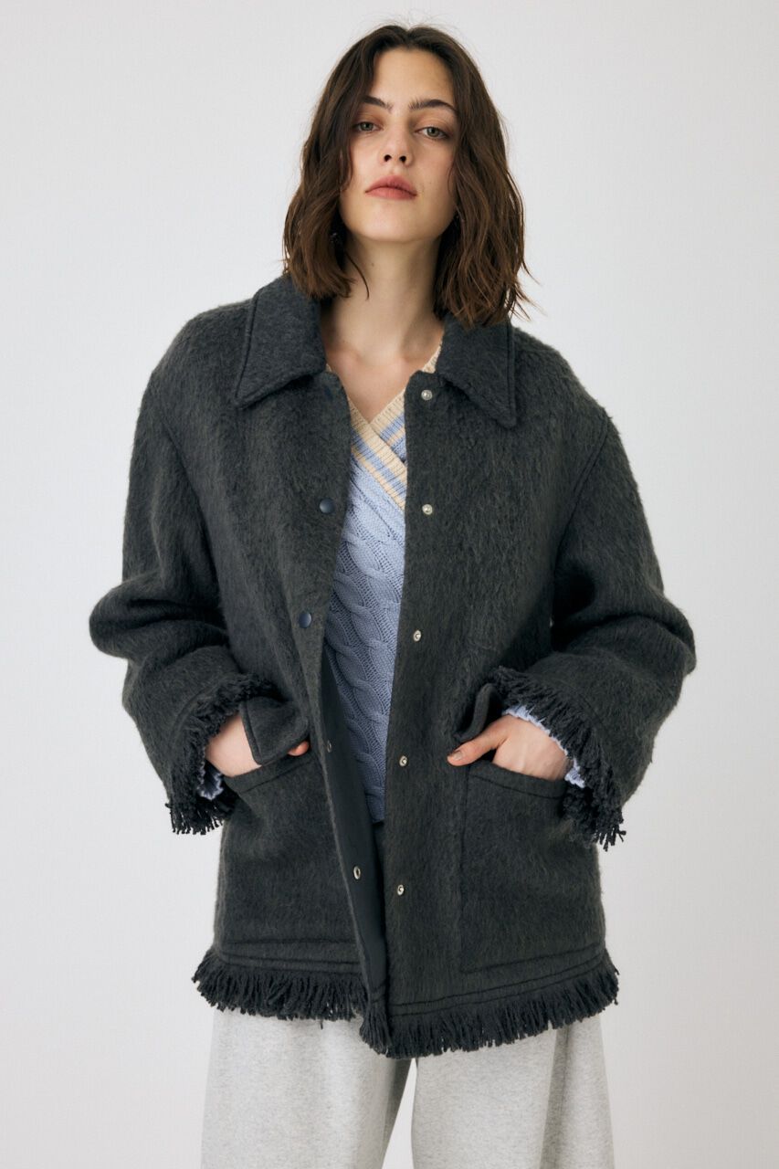 MOUSSY「MIX シャツジャケット」|その他|