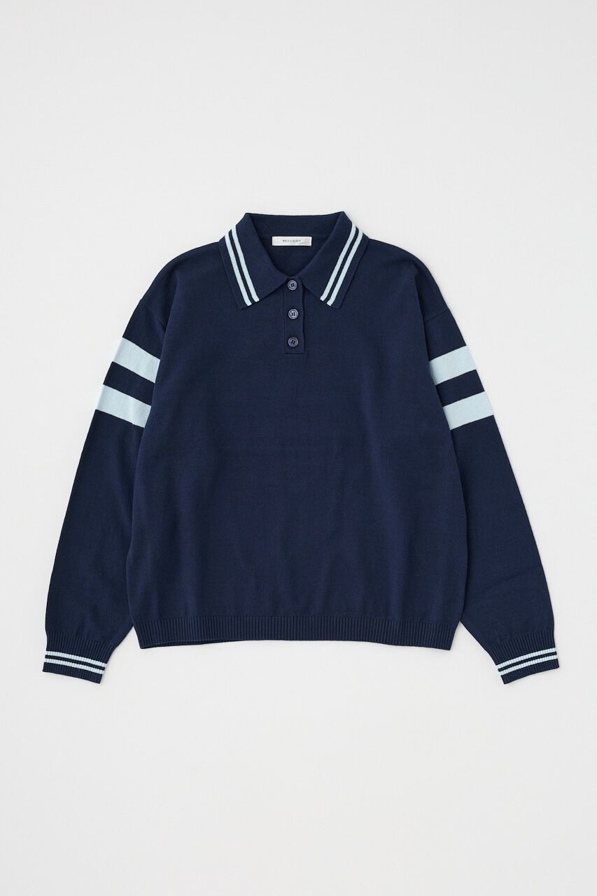 MOUSSY「RUGGER ニットポロ」|ニット・セーター|