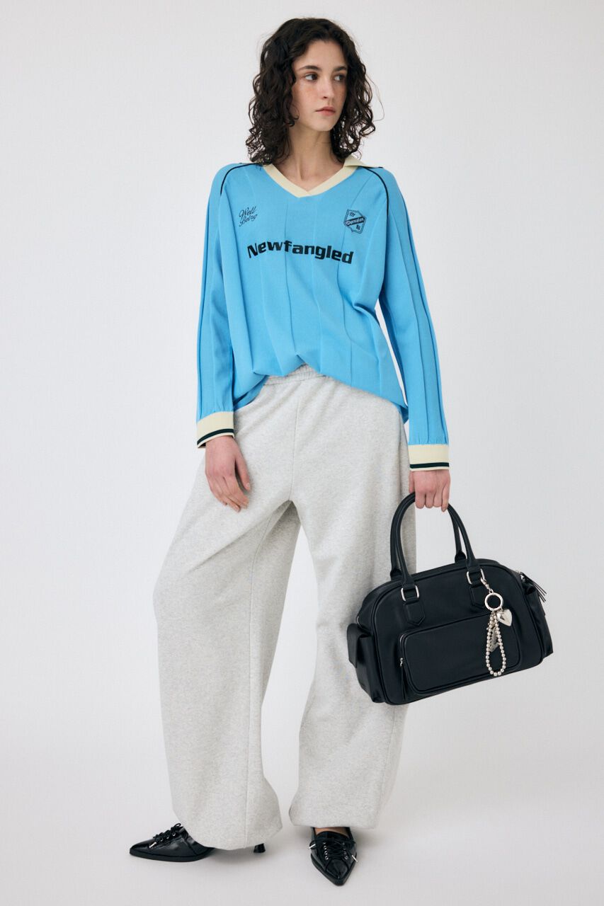 MOUSSY「KNIT ゲームシャツ」|ニット・セーター|