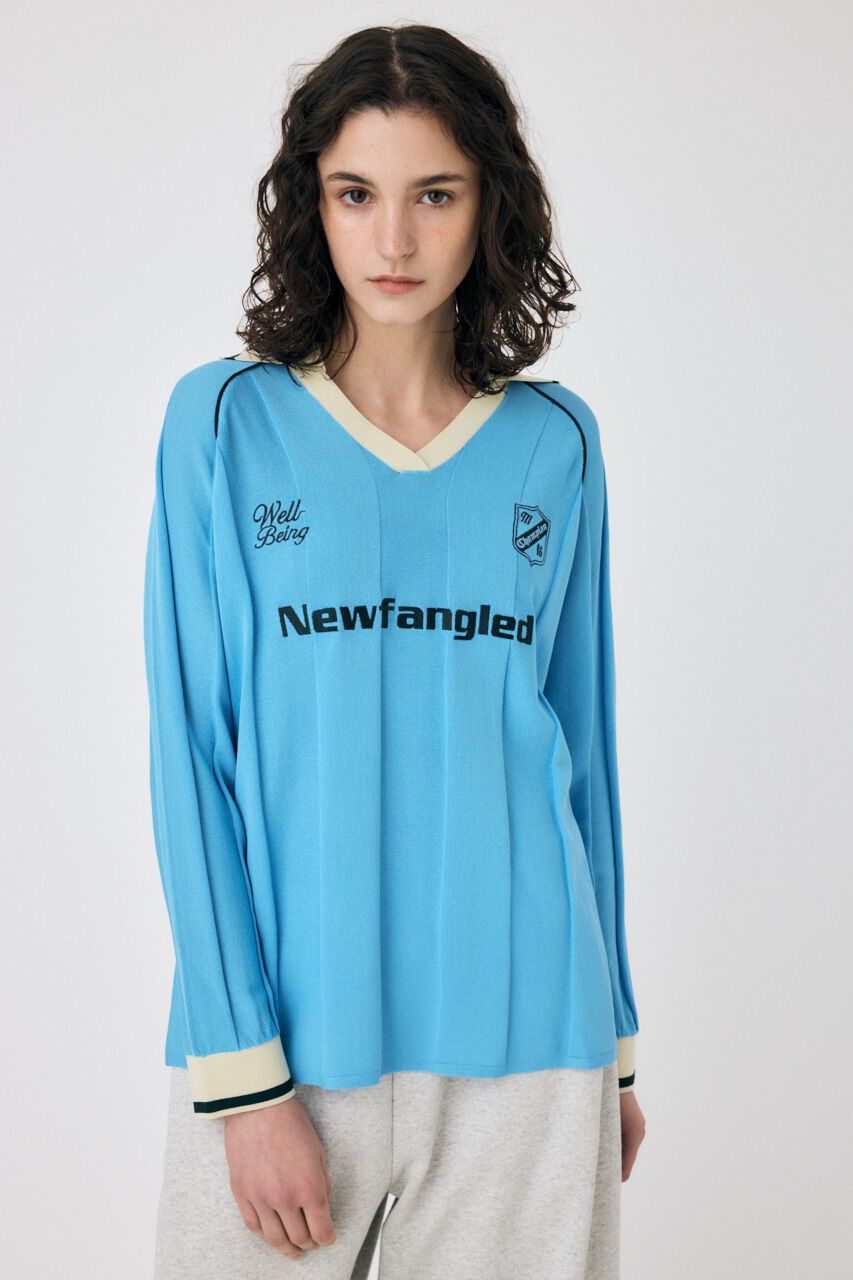 MOUSSY「KNIT ゲームシャツ」|ニット・セーター|