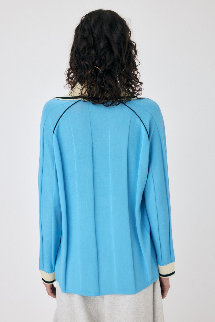 MOUSSY「KNIT ゲームシャツ」|ニット・セーター|