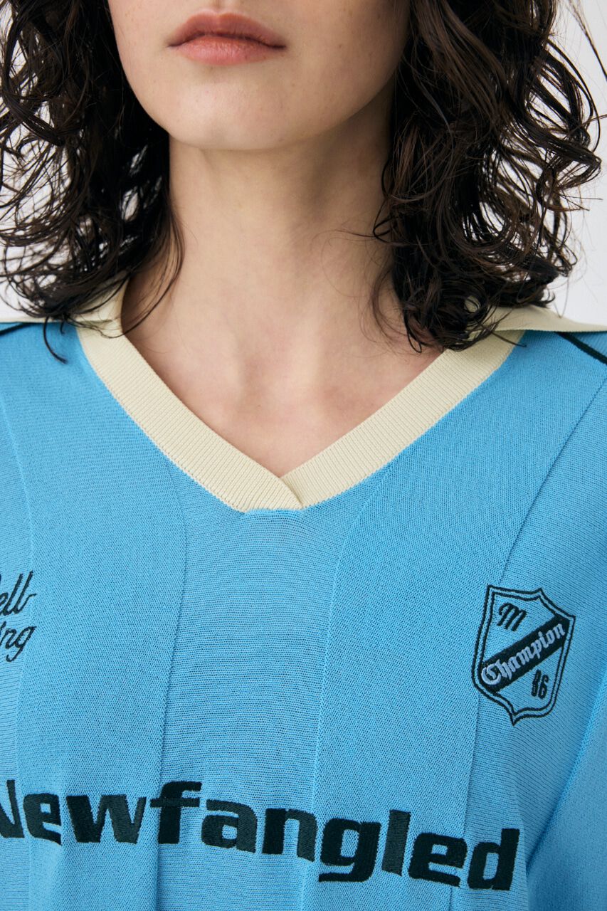 MOUSSY「KNIT ゲームシャツ」|ニット・セーター|