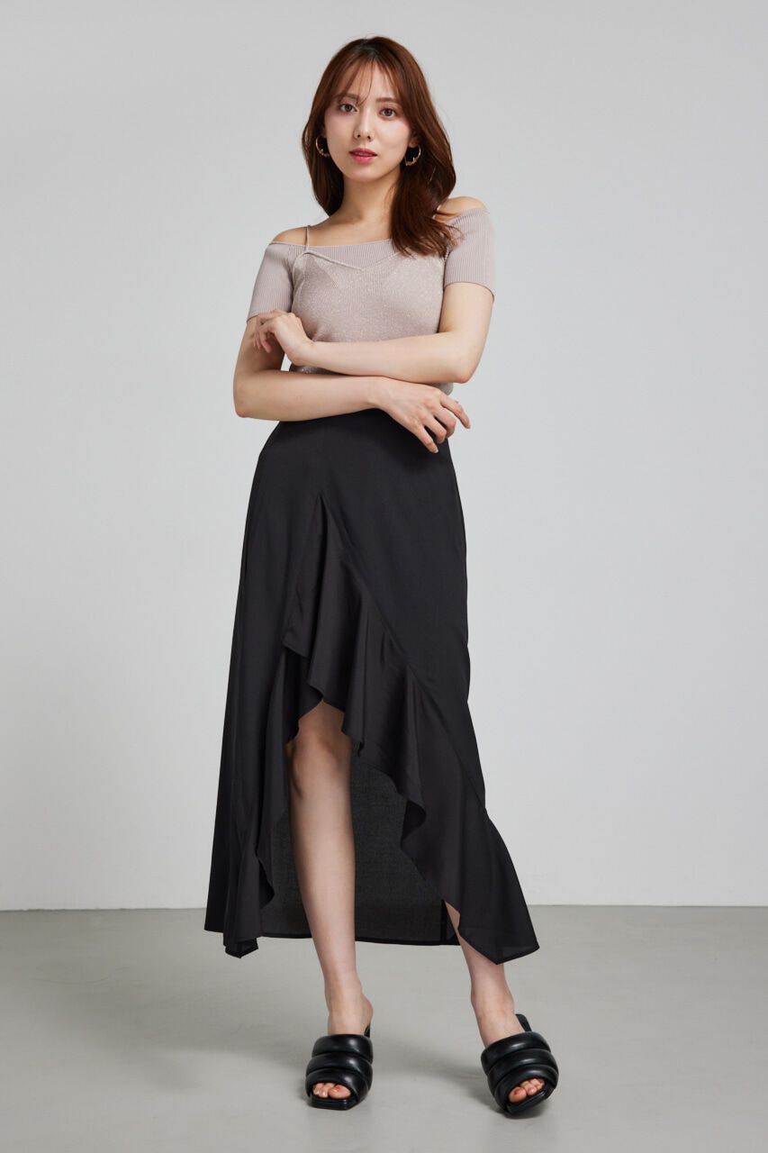 rienda「レイヤードニットトップス」|ニット・セーター|