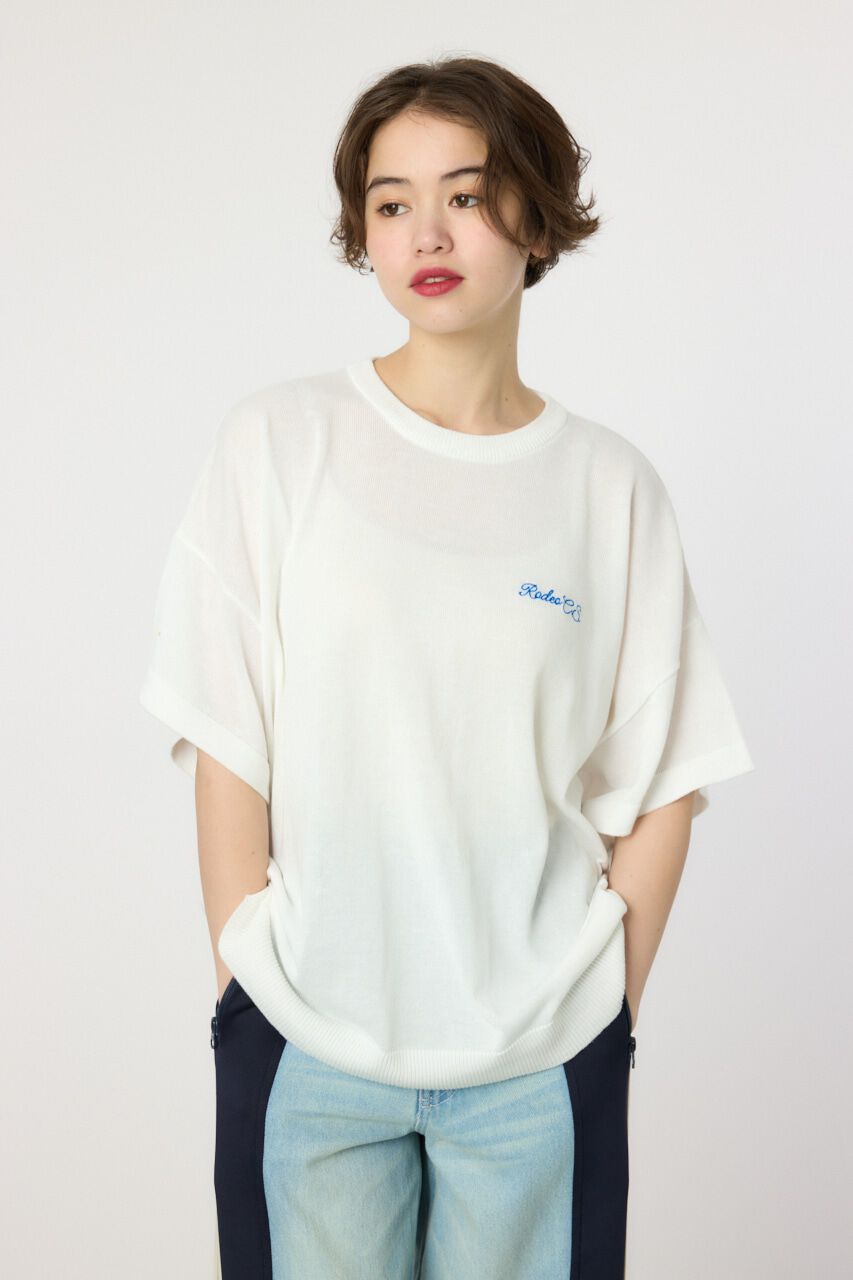 RODEO CROWNS「スクリプトロゴニットトップス」|ニット・セーター|