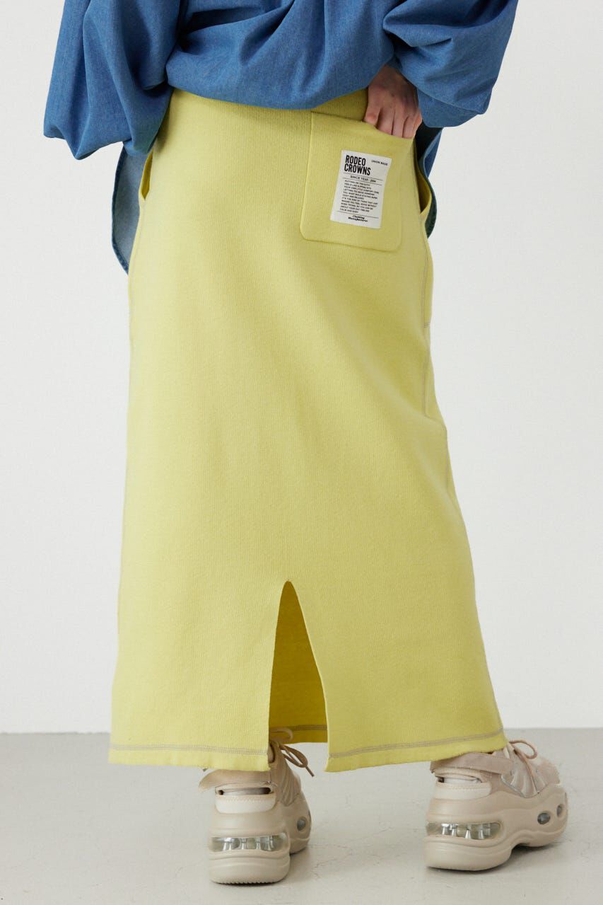 RODEO CROWNS「スウェットライクサイドステッチニットスカート」|スカート|