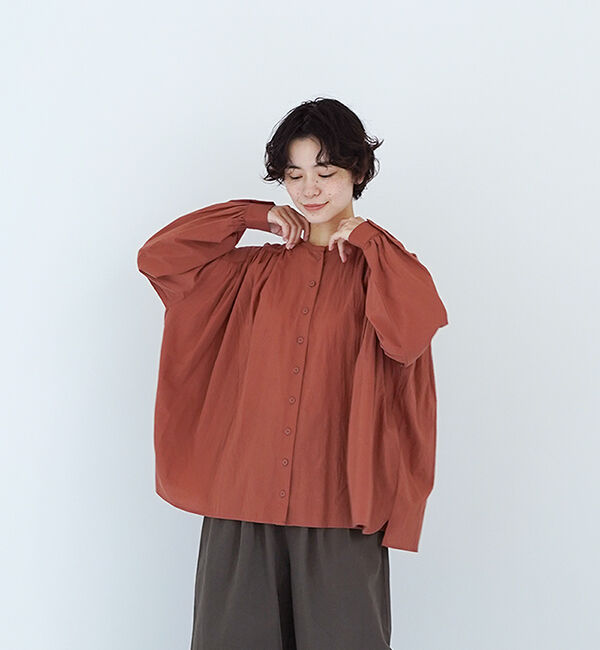 オオカミとフクロウ「オオカミと月灯りのかぐや」|シャツ・ブラウス|