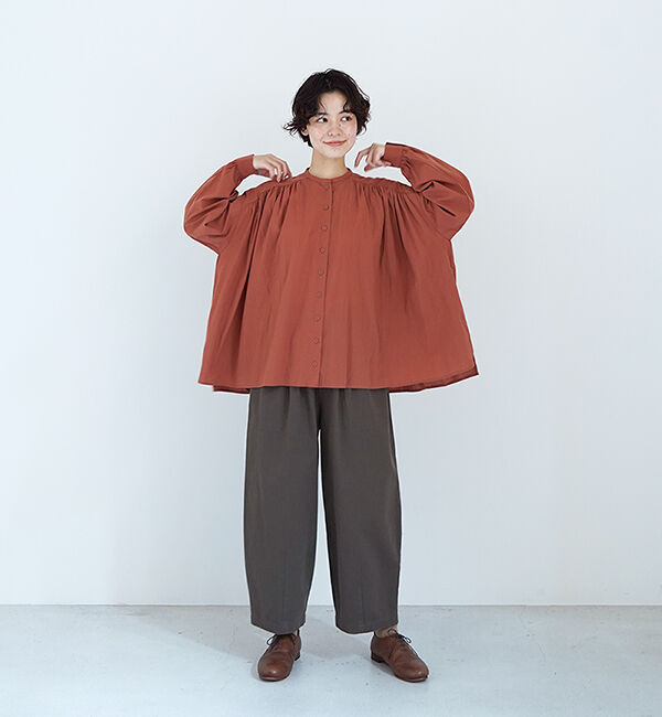 オオカミとフクロウ「オオカミと月灯りのかぐや」|シャツ・ブラウス|