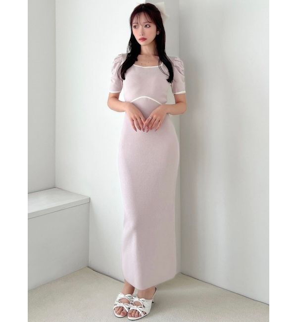 RESEXXY「バイカラータイトワンピース」|ワンピース|