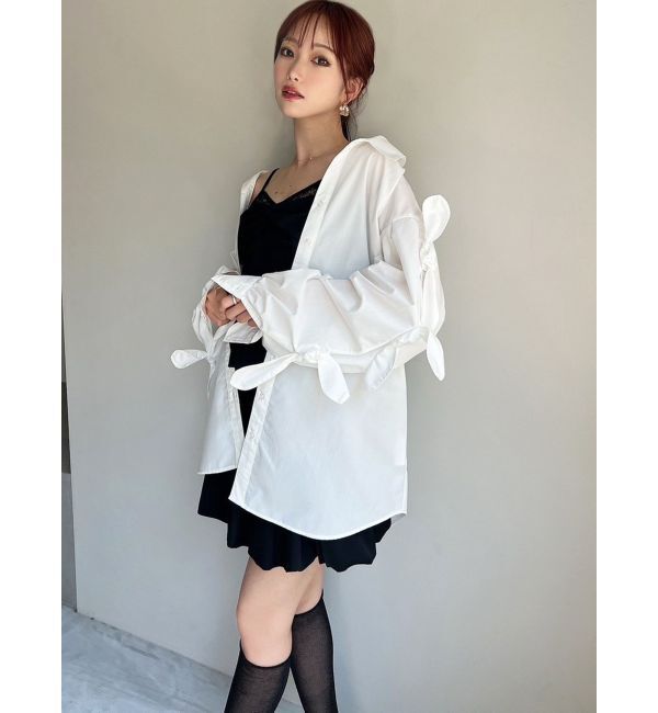 RESEXXY「スリーブデザインシャツ」|シャツ・ブラウス|