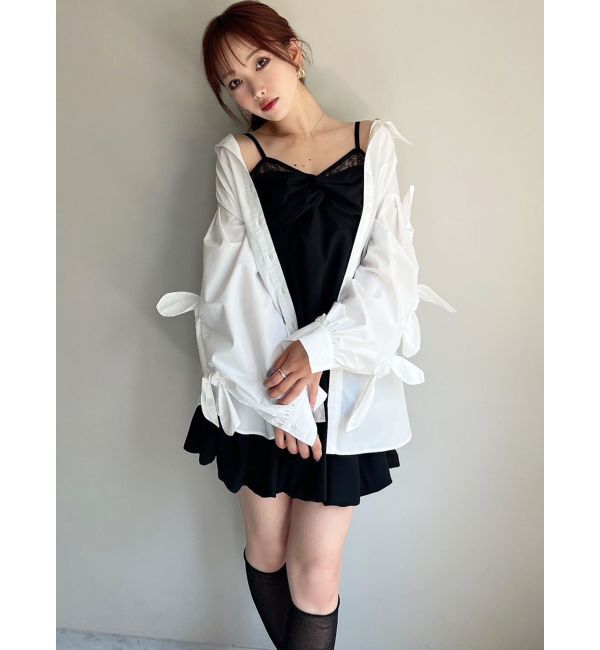 RESEXXY「スリーブデザインシャツ」|シャツ・ブラウス|