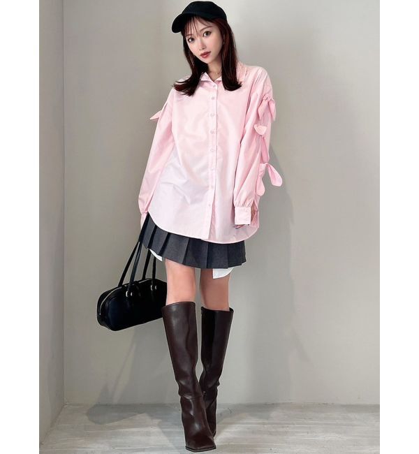 RESEXXY「スリーブデザインシャツ」|シャツ・ブラウス|