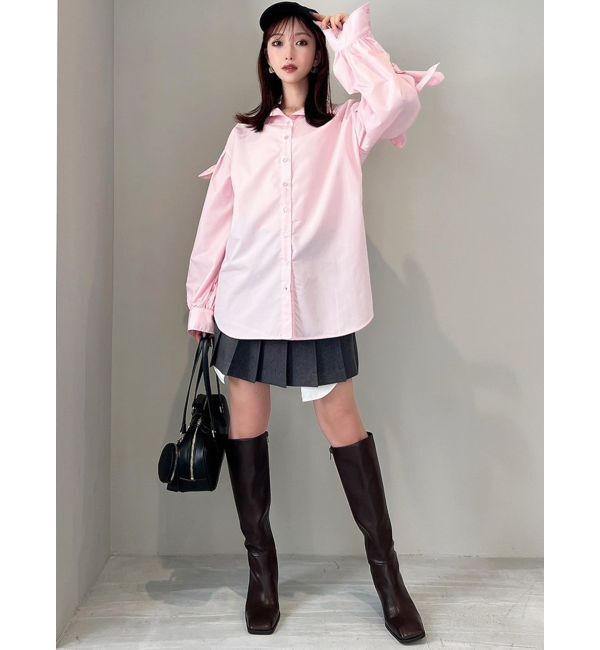 RESEXXY「スリーブデザインシャツ」|シャツ・ブラウス|