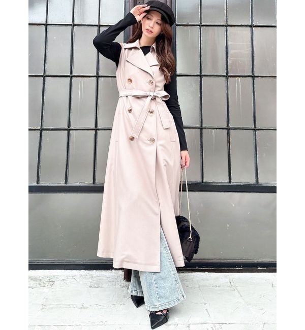 RESEXXY「2WAY セパレートフレアトレンチコート」|トレンチコート|