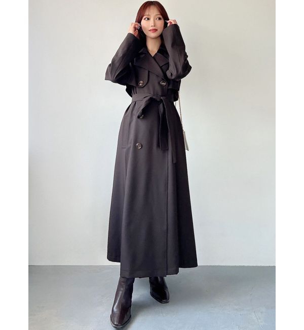 RESEXXY「2WAY セパレートフレアトレンチコート」|トレンチコート|