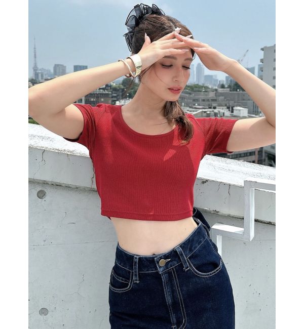 RESEXXY「UネックTシャツ」|Tシャツ・カットソー|