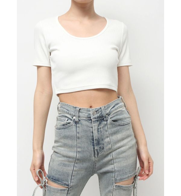 RESEXXY「UネックTシャツ」|Tシャツ・カットソー|