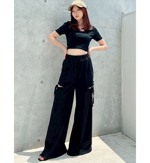 RESEXXY「UネックTシャツ」|Tシャツ・カットソー|