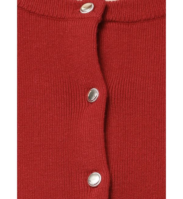 RESEXXY「クルーネックニットカーデ」|カーディガン|