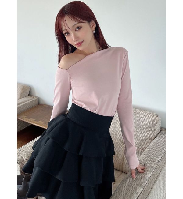 RESEXXY「ワンショルネックTシャツ」|Tシャツ・カットソー|