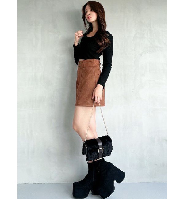 RESEXXY「ハイウエストミニスカート【セットアップ着用可能】」|スカート|