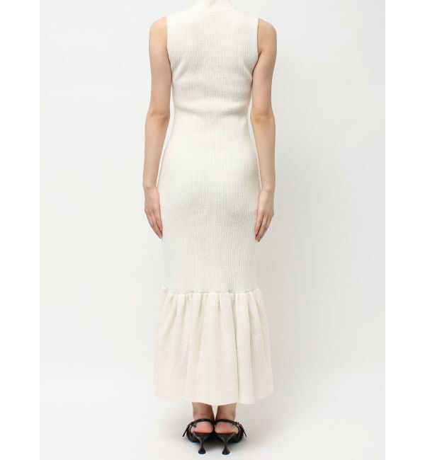 RESEXXY「フェザーヘムレイヤードニットワンピース」|ワンピース|