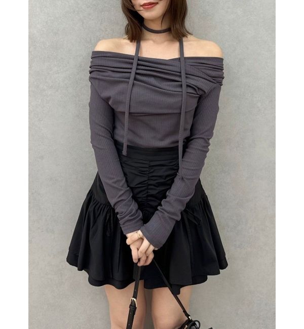 dazzlin「2ピースティアードミニスカート」|スカート|