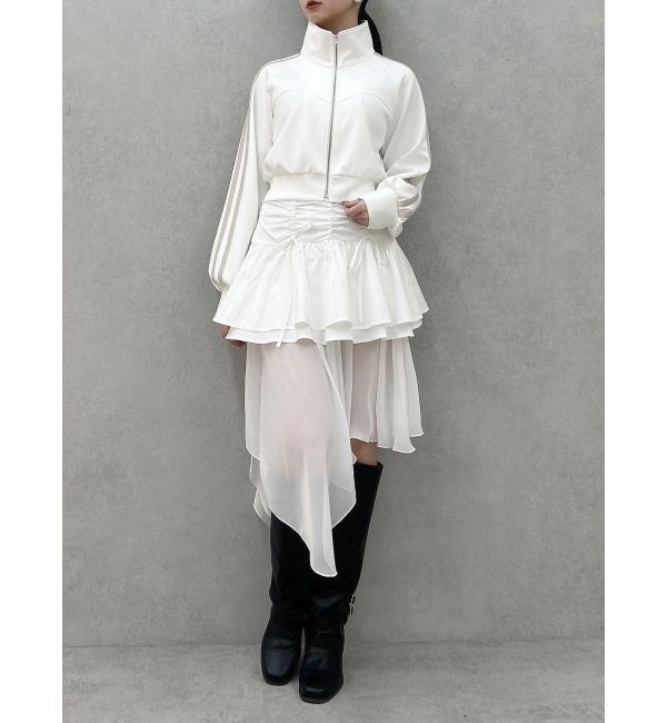 dazzlin「2ピースティアードミニスカート」|スカート|