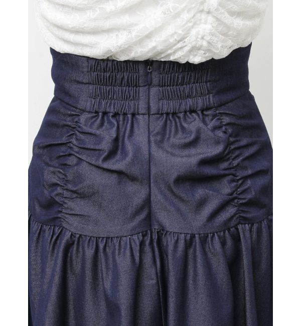 dazzlin「2ピースティアードミニスカート」|スカート|