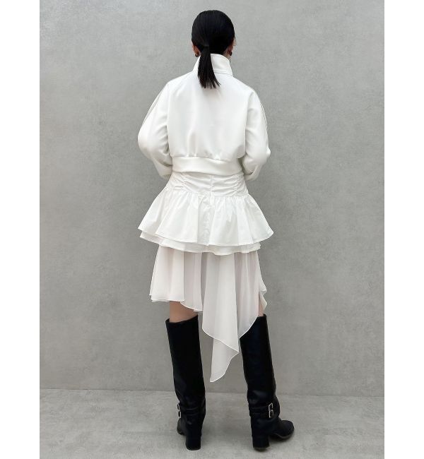 dazzlin「2ピースティアードミニスカート」|スカート|
