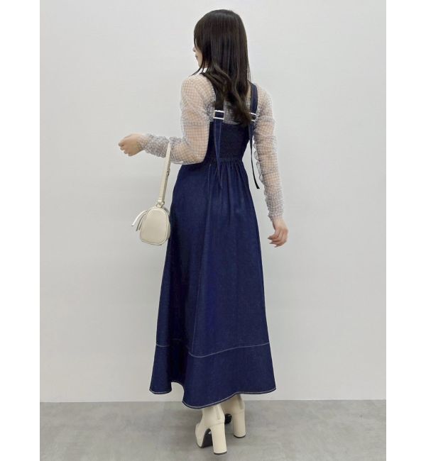 dazzlin「ワンショルギャザーシアートップス」|Tシャツ・カットソー|