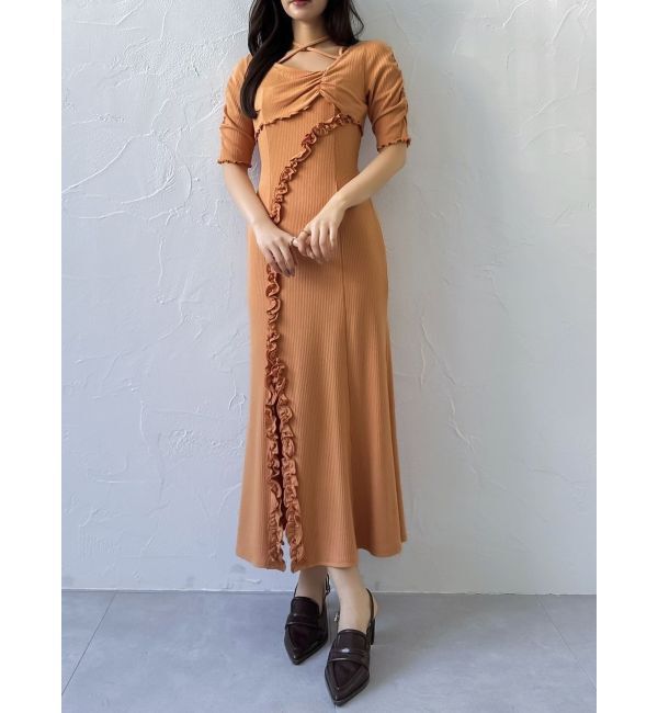 dazzlin「アシメレイヤードカットワンピース」|ワンピース|