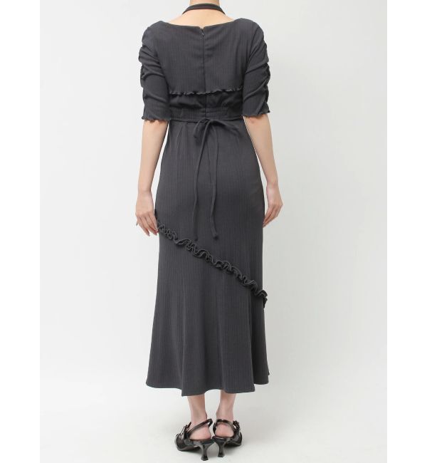 dazzlin「アシメレイヤードカットワンピース」|ワンピース|