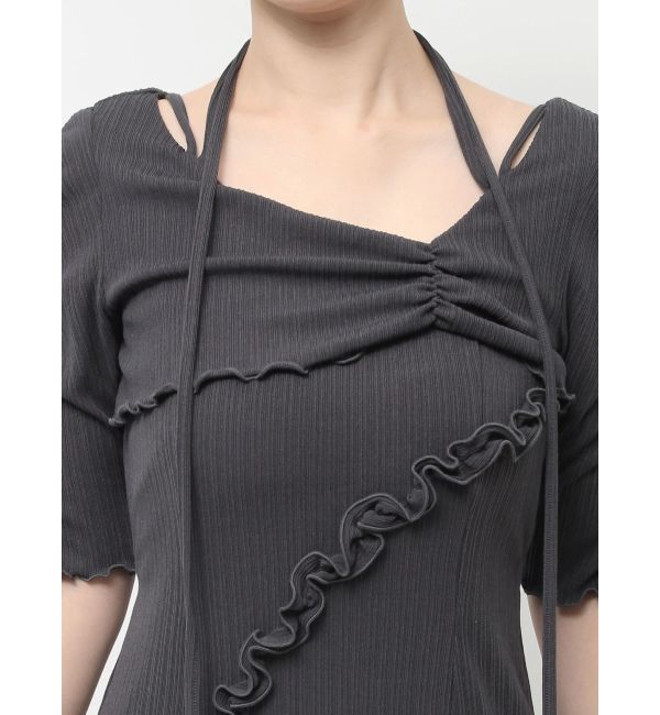 dazzlin「アシメレイヤードカットワンピース」|ワンピース|