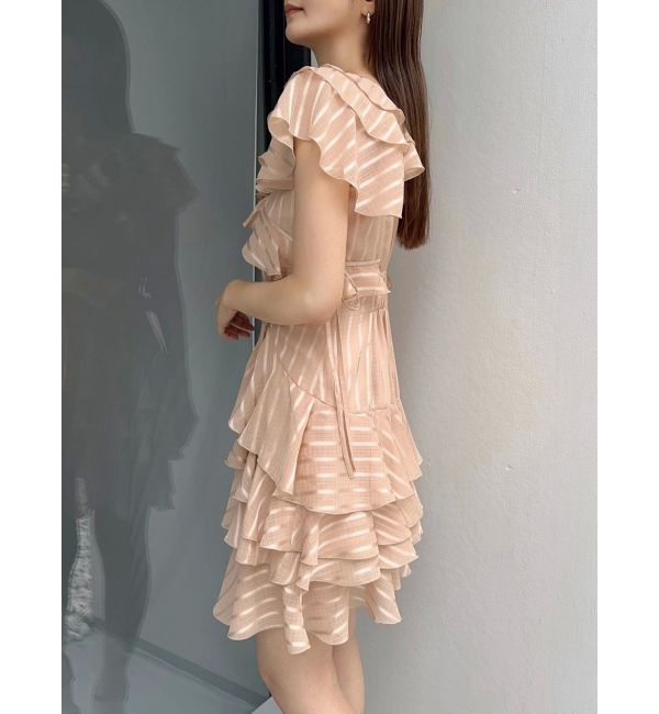 dazzlin「バリエフルイドミニワンピース」|ワンピース|