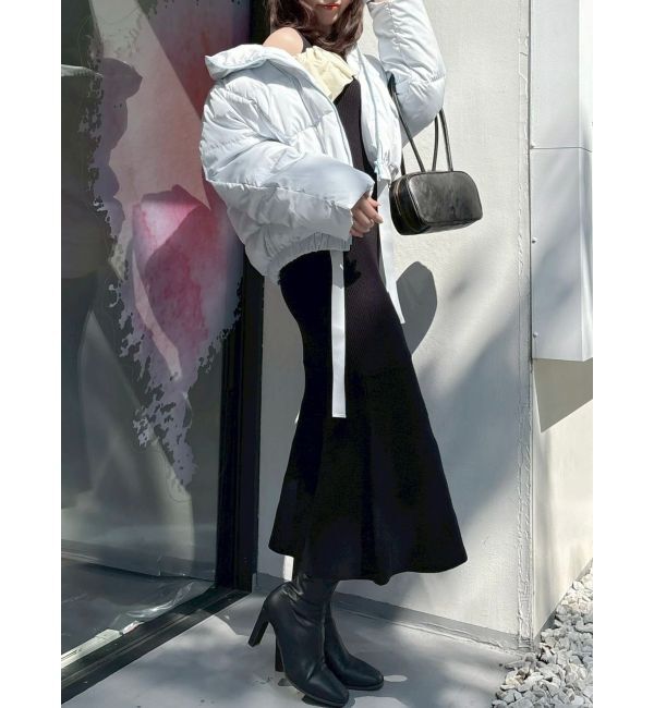 dazzlin「スタンドカラーボリュームダウン」|ダウン|