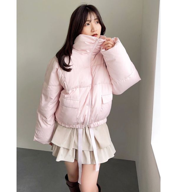 dazzlin「スタンドカラーボリュームダウン」|ダウン|