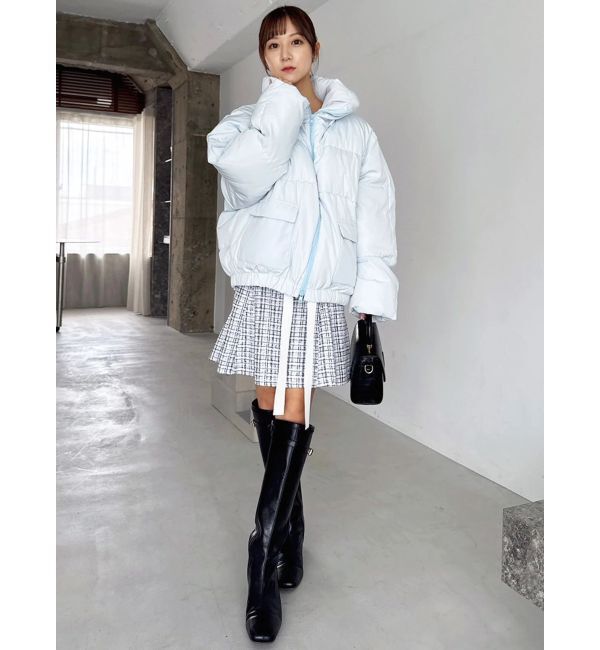 dazzlin「スタンドカラーボリュームダウン」|ダウン|