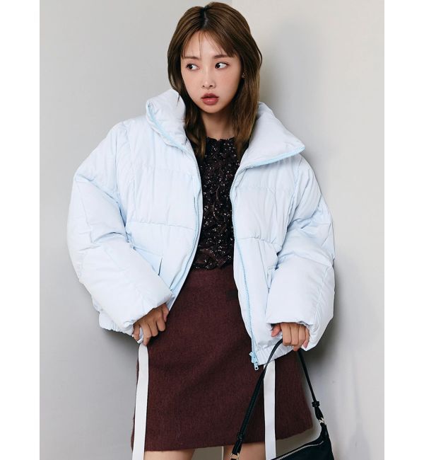 dazzlin「スタンドカラーボリュームダウン」|ダウン|