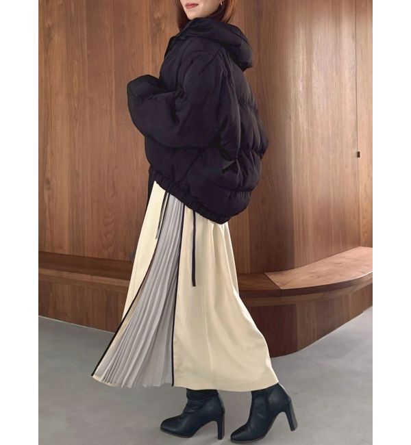 dazzlin「スタンドカラーボリュームダウン」|ダウン|