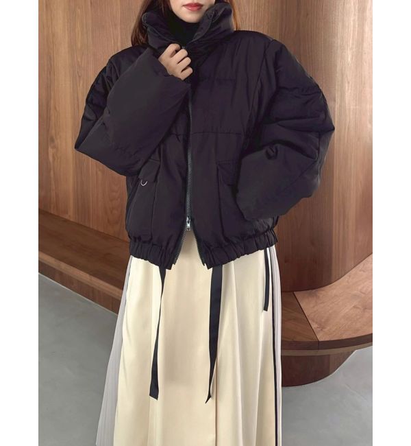 dazzlin「スタンドカラーボリュームダウン」|ダウン|