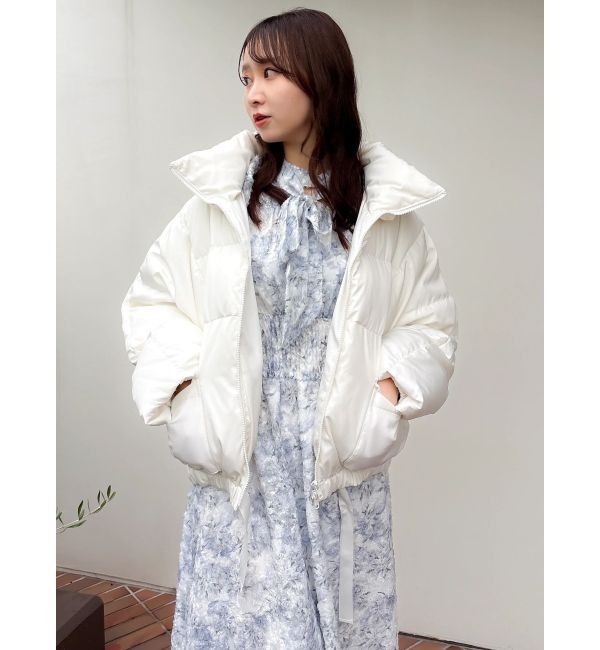 dazzlin「スタンドカラーボリュームダウン」|ダウン|