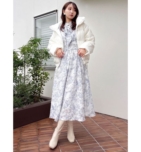 dazzlin「スタンドカラーボリュームダウン」|ダウン|