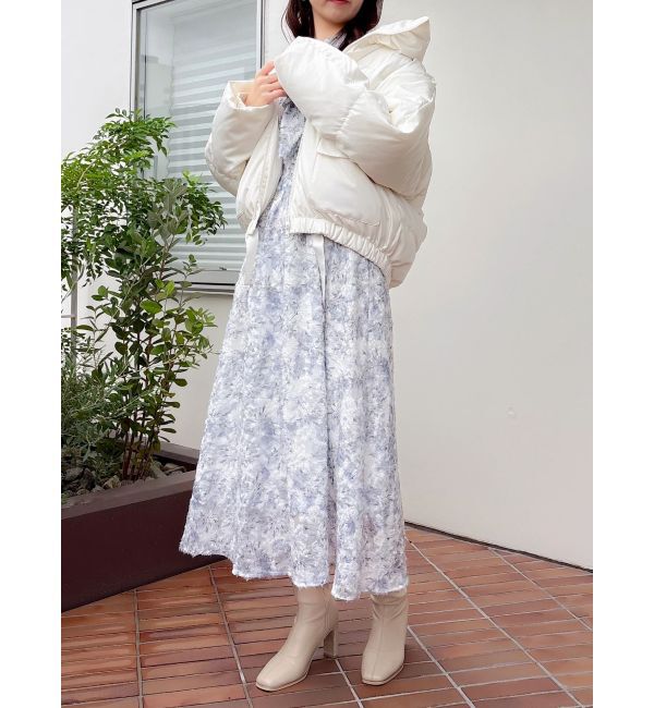 dazzlin「スタンドカラーボリュームダウン」|ダウン|