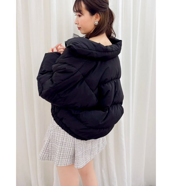 dazzlin「スタンドカラーボリュームダウン」|ダウン|