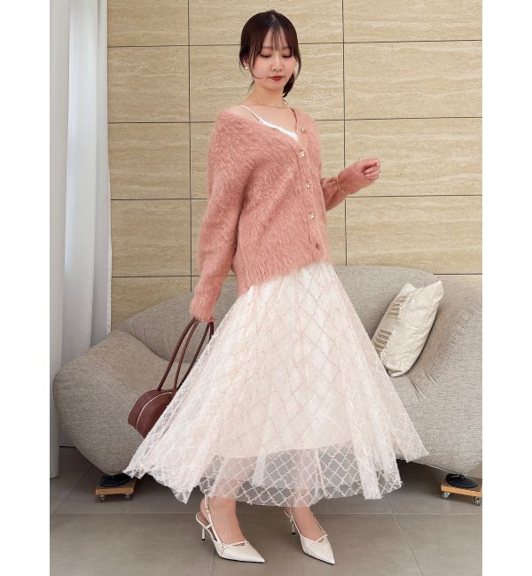 dazzlin「ルミナスカラーカーディガン」|カーディガン|